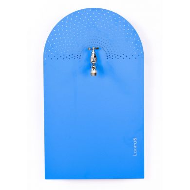Fontaine pluie Laorus HT 60 cm bleu flash