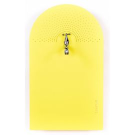 Fontaine de jardin pluie pivotante Laorus 56.5 x 33 cm jaune