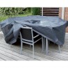 Housse salon de jardin Diam 325 x ht 90 cm polyéthylène