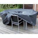 Housse salon de jardin 325 x 205 x ht 90 cm poly&eacute;thyl&egrave;ne