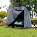 Housse pour balancelle Ht 170  255 x143 cm poly&eacute;thyl&egrave;ne