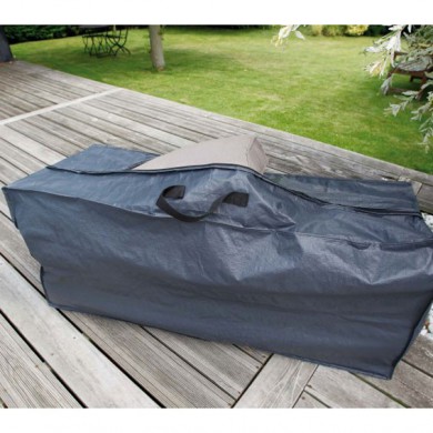 Housse pour coussin ht57 128 x 37 cm polyéthylène