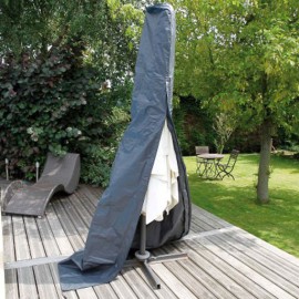 Housse pour parasol ht 202 diam 27-42 cm polyéthylène