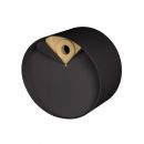 Nichoir rond en bois et m&eacute;tal Laorus diam&egrave;tre 26 cm prof 19 cm coloris