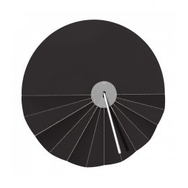 Cadran solaire plissé Diamètre 55 cm Laorus coloris noir