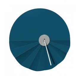 Cadran solaire plissé Diamètre 55 cm Laorus coloris bleu ardoise