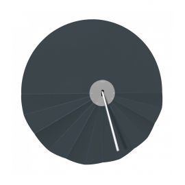 Cadran solaire plissé Diamètre 55 cm Laorus coloris gris anthracite