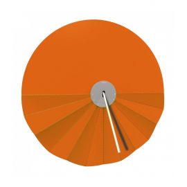 Cadran solaire plissé Diamètre 55 cm Laorus coloris orange