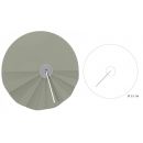 Cadran solaire pliss&eacute; Diam&egrave;tre 55 cm Laorus coloris