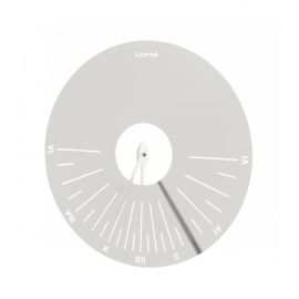 Cadran solaire Romain Laorus diamètre 55 cm coloris blanc