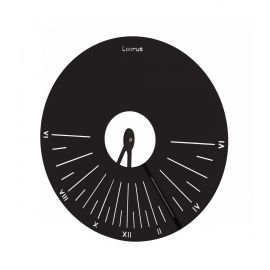 Cadran solaire Romain Laorus diamètre 55 cm coloris noir