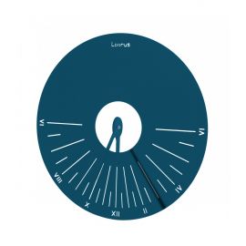 Cadran solaire Romain Laorus diamètre 55 cm coloris bleu ardoise