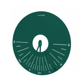 Cadran solaire Romain Laorus diamètre 55 cm coloris vert foncé