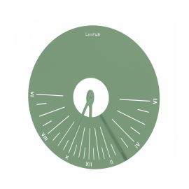 Cadran solaire Romain Laorus diamètre 55 cm coloris vert amande