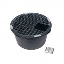 Bassin Victoria 112 H34 x &Oslash;112 cm 275 litres avec grille et insert