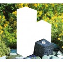 Colonne en Granite 15x12x12 cm noir Taranto Ubbink trou 43/32 mm