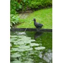 Gargouille Canard Ubbink 1386089 polyr&eacute;sine sans pompe dimensions 15 x 29 x 24 cm