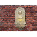 Fontaine murale Assoro Aquaarte Ubbink t&ecirc;te de lion murale