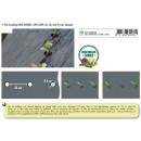 Film de paillage GROS LEGUMES - LDPE/LLDPE noir, 20&micro;, trous d&eacute;coup&eacute;s : 30x&Oslash;60 mm - 0,95 x 10 m