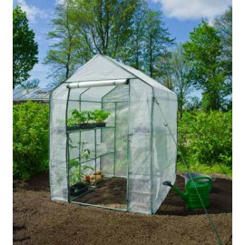 Serre de jardin 6020433 Nature H 195 x 140 x 140 cm