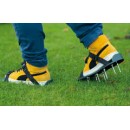 Patins a&eacute;rateurs pour gazon Nature Semelles &agrave; 13 pointes H13,5 x 30 x 8,5 cm