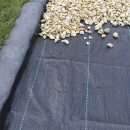 Toile de paillage paysages noir Nature Largeur 1.0 m Longueur 25 m 100gr/m2