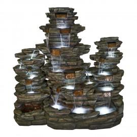 Arrêt du produit par Ubbink Cascade HIMALAYA Aquaarte Ubbink Hauteur 243 cm x 100 x 226 cm