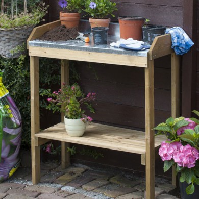 Table de rempotage Nature ht 97 cm 85 x 42 cm