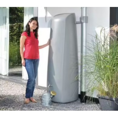 Récupérateur d'eau Elegance Graf - 400 litres gris