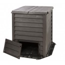 Composteur Thermo-wood Graf 400 L Brun avec grille de fond