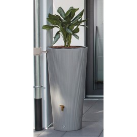 Kit réservoir 2 en 1 Linus Graf 220 litres gris graphite avec collecteur filtrant et robinet