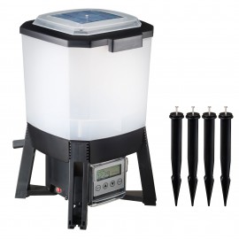 Distributeur automatique de nourriture pour poissons Ubbink solaire