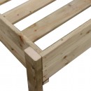 Table de culture 40 x 80 x hauteur 80 cm en bois de pin