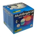 MultiBright SolarFloat 20 Ubbink &eacute;clairage multicolore pour bassin de jardin