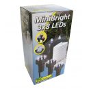 MiniBright led 3 x 8 Ubbink avec caches et transfo