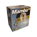 Lame d'eau Mamba Ubbink ht 54 x L 30 cm inox 316L r&eacute;sistant au sel a poser au sol sans led