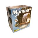 Lame d'eau Mamba Ubbink ht 54 x L 30 cm inox 316L r&eacute;sistant au sel a poser au sol barre de 20 led