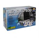 Pompe Air solar 600 Ubbink 600 l/h installation en ext&eacute;rieur pour bassin jusqu'&agrave; 5000 Litres avec panneau solaire