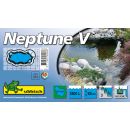 Bassin de jardin pr&eacute;form&eacute; Neptune Ubbink, 3800L 240 x 420 cm profondeur 100 cm 8.74 m&sup2;