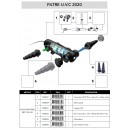 Couvercle pour AlgClear UVC 95000 Ubbink nouveau mod&egrave;le 1355149 &agrave; partir de 2020