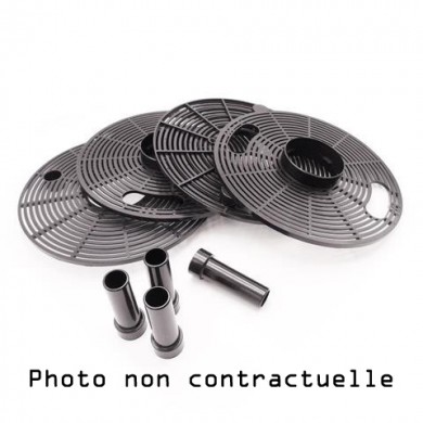 Kit de plaques de fixation et tubes BASIC SET BIOPRESSURE 18000 Ubbink