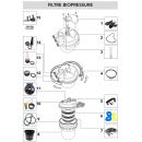 Set de 4 nattes de filtration pour Biopressure 3000 version 2 et biopressure 6000