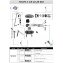 Panneau solaire pour pompe Air Solar 600 Ubbink