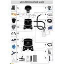 1 Bouche d'aspiration sec/humide Vacuprocleaner Compact, maxi et 1 Ubbink