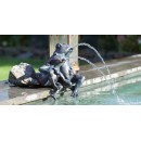 Gargouille Grenouille L Ubbink 23 cm 1386073 polyr&eacute;sine sans pompe arrivage 2022