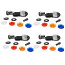 4 Leds MiniBright 0.6W sans transfo remplace la r&eacute;f&eacute;rence 1358649