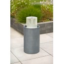 Fontaine de jardin Salemi Ubbink avec pompe et &eacute;clairage