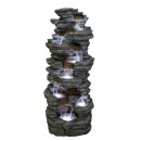Grande cascade Corte haut 2.01m Ubbink pompe et &eacute;clairage Nouveaut&eacute; arrivage 02-2024