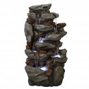 Grande cascade Bonorva haut 1.27 m Ubbink pompe et &eacute;clairage Nouveaut&eacute; arrivage 02-2024