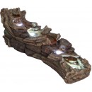 Cours d'eau Arbia 150 cm Ubbink pompe et &eacute;clairage Nouveaut&eacute; arrivage 02-2024